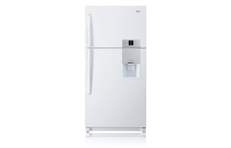Vue avant de Réfrigérateur 2 portes Blanc LG GRF-8620WH