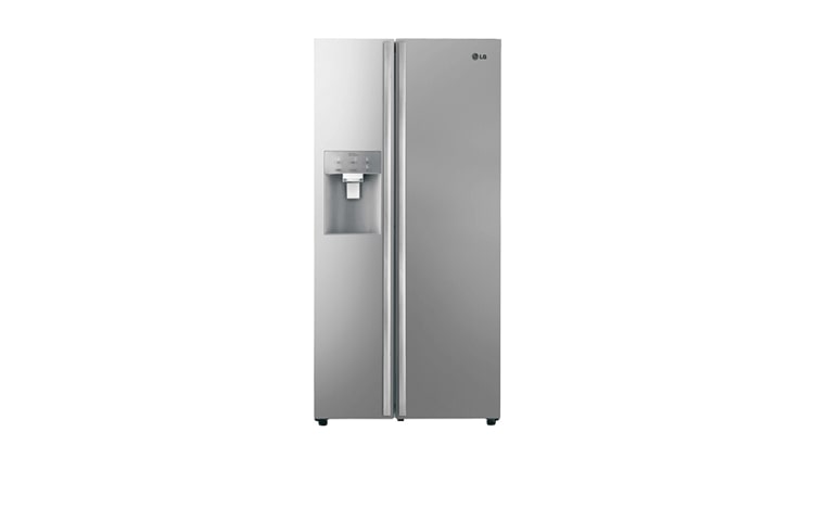 Vue avant de Réfrigérateur Américain Slim Maxi-Space 614 L LG GW-L6114NS