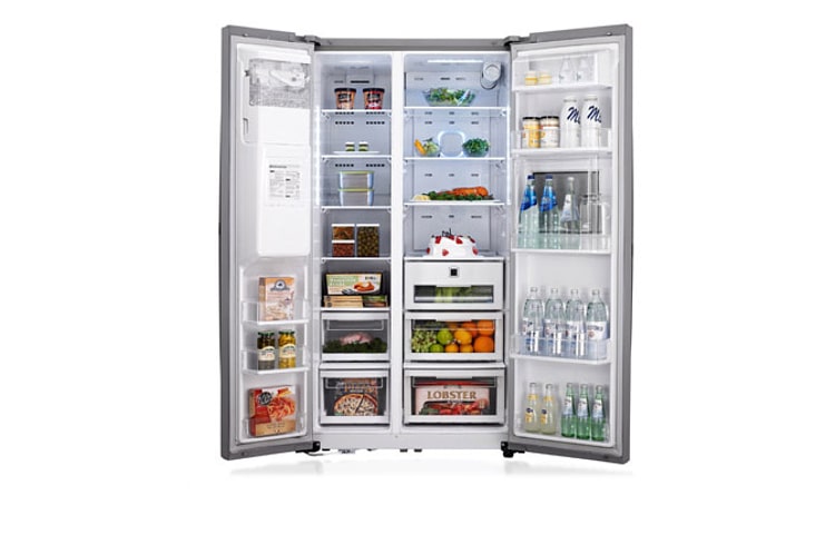 LG Réfrigérateur Américain Home Bar 614 L, LG GW-P6125AC