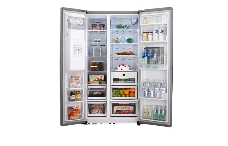 LG Réfrigérateur Américain A++ 614 L, LG GW-P6127AC