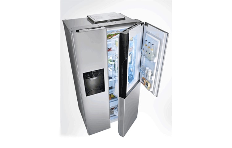 LG Réfrigérateur Américain | 614L | Door-In-Door | Compresseur Linéaire Inverter | No Frost | A+ | Pure N Fresh, LG GW-S6038AC