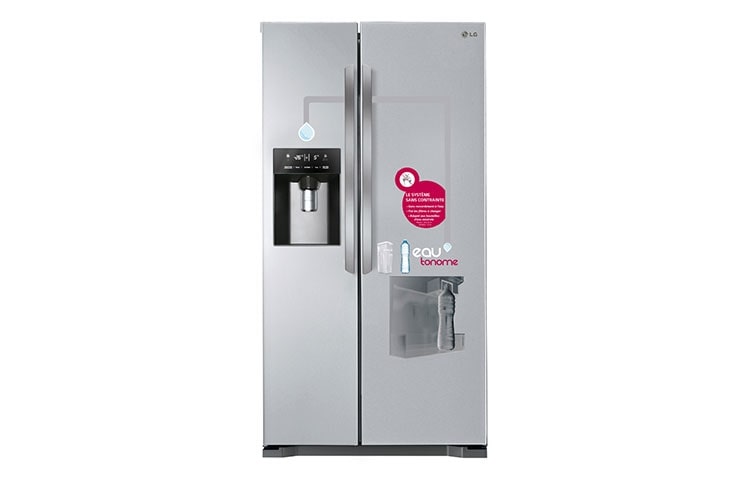 LG Réfrigérateur Américain | 508L | Eau'tonome | Compresseur Linéaire Inverter | No Frost | Classe A+, LG GWL2733PS
