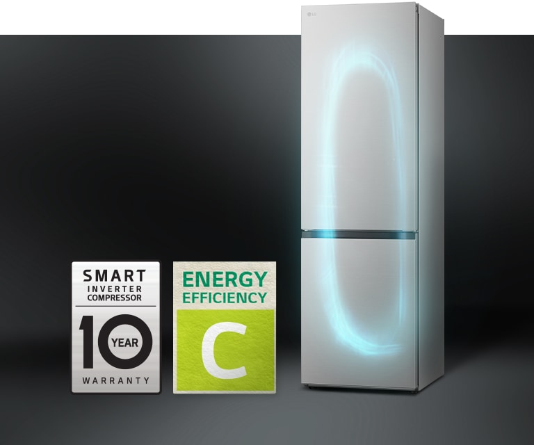 Le compresseur Smart Inverter™ ajuste la vitesse du moteur pour refroidir efficacement