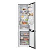 Vue avant du réfrigérateur congélateur LG (gbbsj20dpy) montrant la ventilation DoorCooling+™