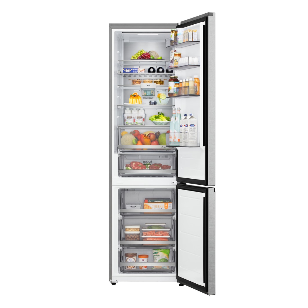 Vue supérieure du réfrigérateur congélateur LG (gbbsj20dpy)