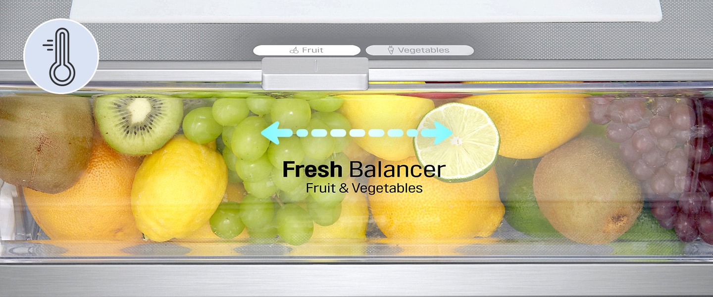 Humidité idéale pour une conservation des vos aliments optimale