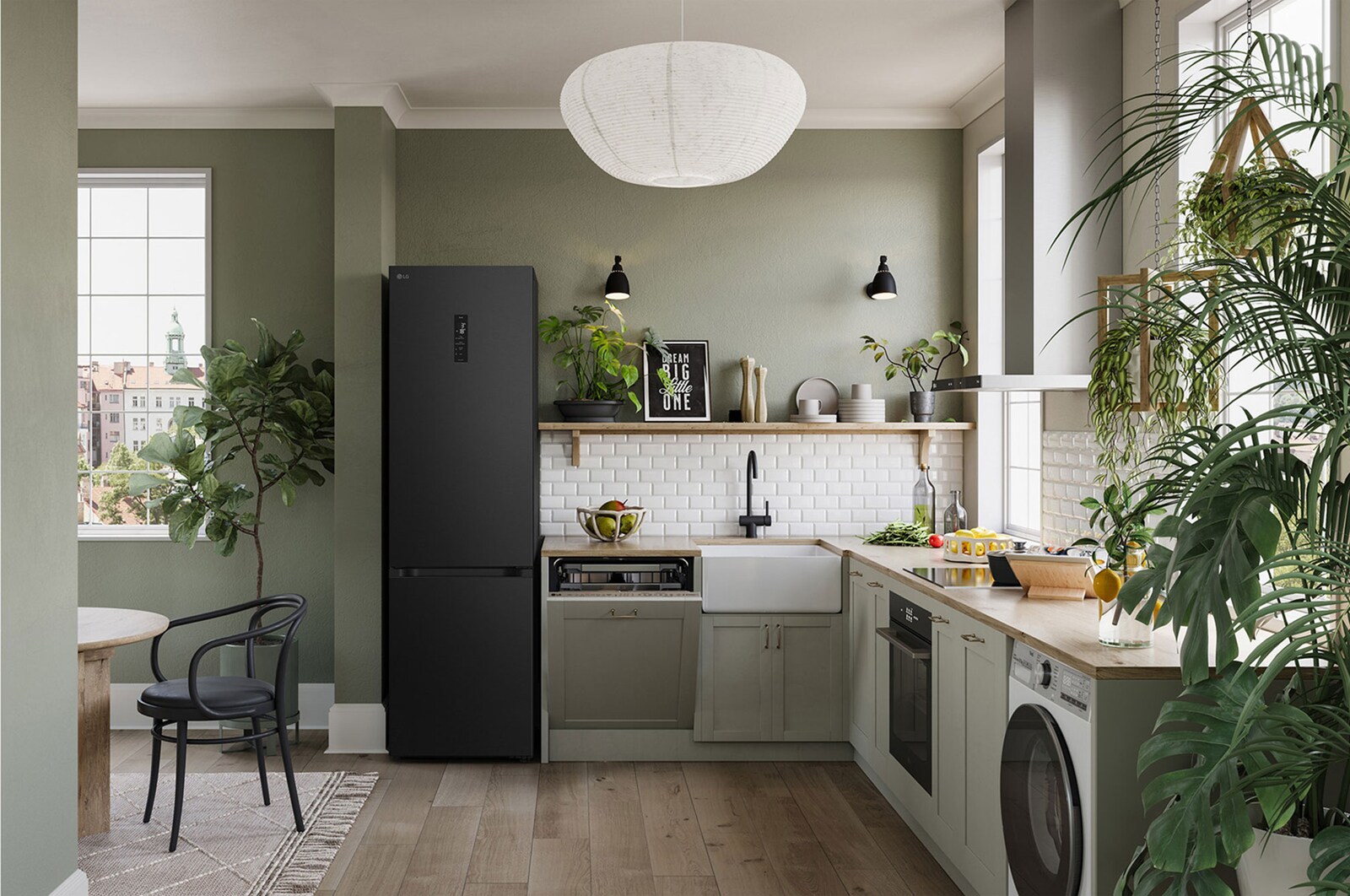 Vue de face LG GBB72BM9CQ1