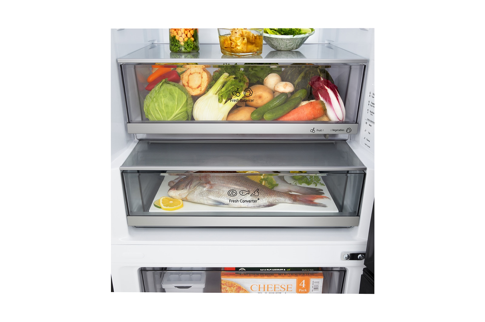 Left side view and cover open