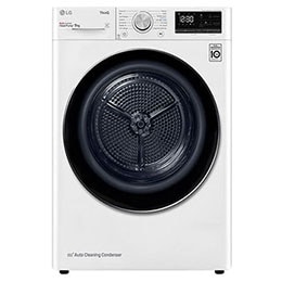 Sèche-linge 9 kg | Pompe à chaleur | Condenseur autonettoyant | Moteur et compresseur DUAL Inverter garantis 10 ans