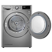 LG Sèche-linge 9kg | A+++ | Condenseur Autonettoyant | Compresseur DUAL Inverter et moteur Inverter garanti 10 ans, LG ﻿RH9V72IX