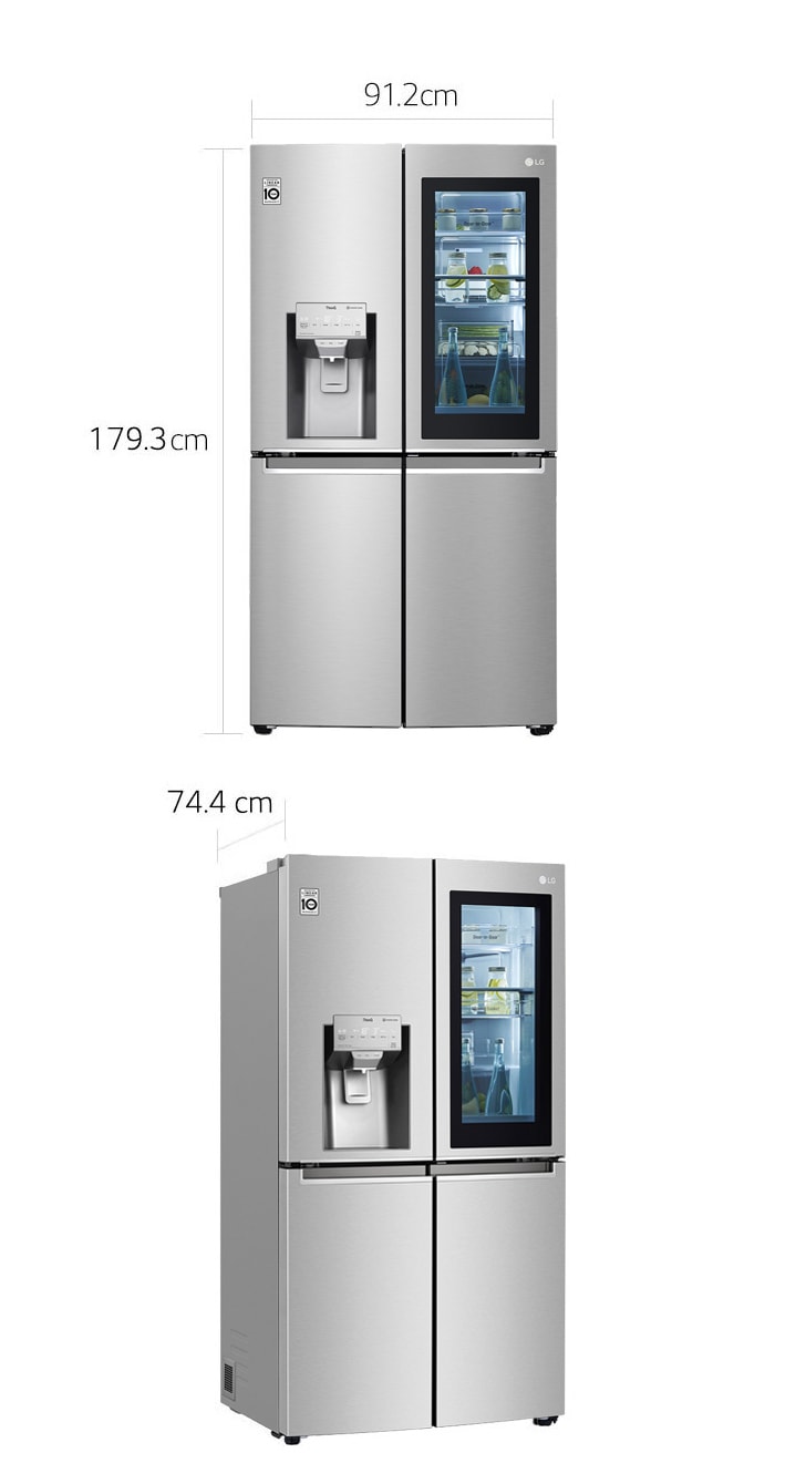Réfrigérateur 4 portes LG GMX945NS9F Pas Cher 