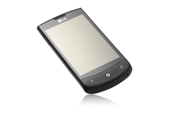 LG Téléphone Mobile Windows Phone 7, appareil photo 5 MP, écran capacitif 3,8 pouces, mémoire 16 Go, LG E900