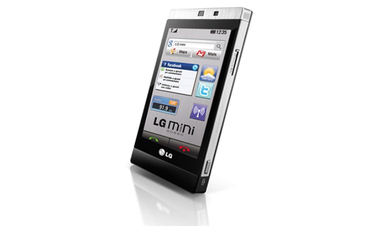 LG Téléphone mobile avec appareil photo 5 MP, Ecran tactile 3.2’’, LG GD880