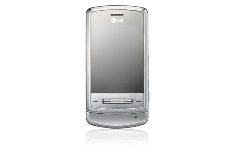 LG Téléphone mobile au design épuré, avec appareil photo 2 MP, écran LCD 2,2 pouces, LG KE970