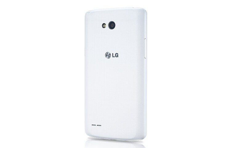 LG L80 | Ecran 5" (12,6cm) 800x480 | Processeur Dual Core 1,2 GHz | Batterie 2540 mAh | APN 8MP | Android 4.4.2 Kitkat | Knock Code, LG L80