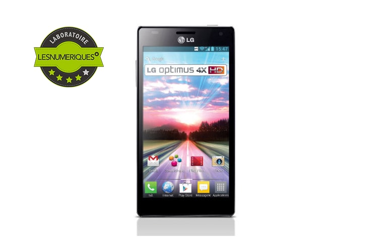 LG Un Smartphone Android ultra rapide avec ses 4 cœurs !, LG Optimus 4X HD