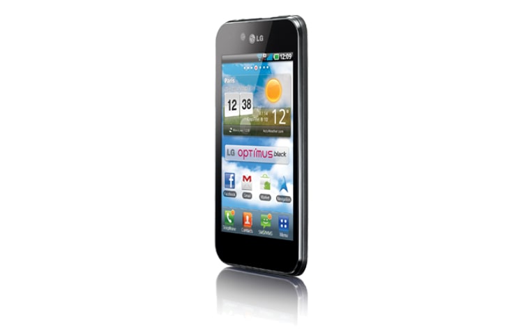 LG Téléphone mobile Android 2.2 Froyo avec appareil photo 5 MP, GPS, Wifi et MicroSD., LG P970