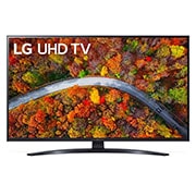 LG TV LED | 43'' (108 cm) | UHD | Quad Core Processor 4K, LG 43UP81006LA