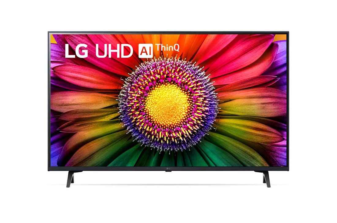 LG TV LED 2023 | 43'' (108 cm) | UHD | Processeur α5 AI 4K Gen6, LG 43UR80006LJ