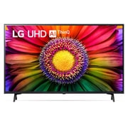 LG TV LED 2023 | 43'' (108 cm) | UHD | Processeur α5 AI 4K Gen6, LG 43UR80006LJ