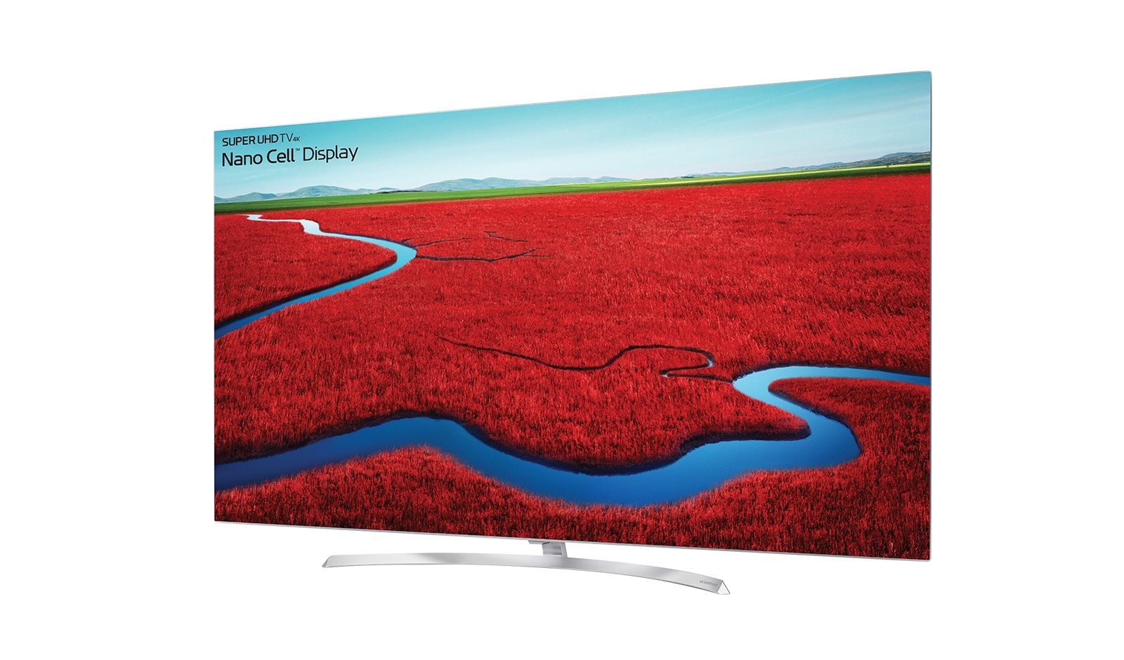 LG 55 pouces (139 cm) | TV LED | SUPER UHD | 4K | Son Harman Kardon | Smart TV WebOs 3.5 | Active HDR avec Dolby Vision | Technologie Nano Cell™, LG 55SJ950V