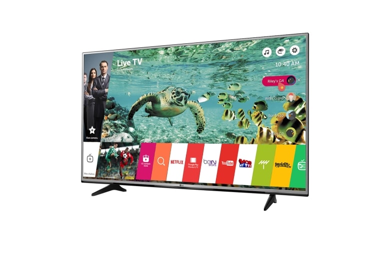 LG 60 pouces (152 cm) | TV LED | UHD | 4K | Smart TV WebOS | 3 entrées HDMI | 1 port USB | Metallic Design | Son Ultra Surround, LG 60UH605