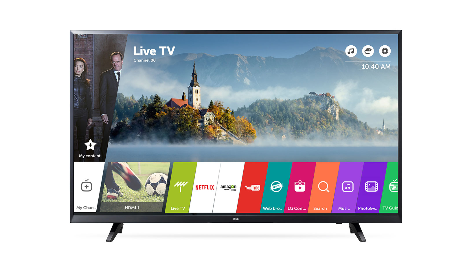 LG 65 pouces (165 cm) | TV LED | UHD | 4K | Active HDR | WebOS 3.5, LG 65UJ620V