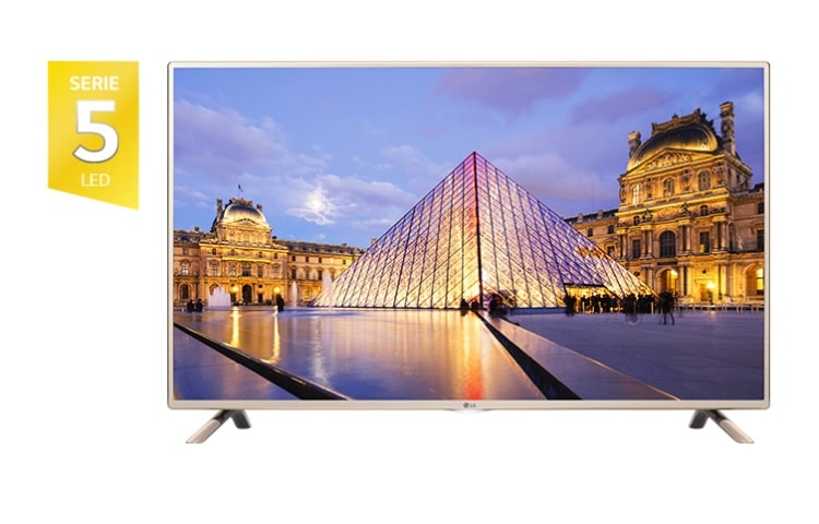 LG TV LED Full HD | 32 pouces (80 cm) | 2D | Design métallique | Son Virtual Surround, LG 32LF5610
