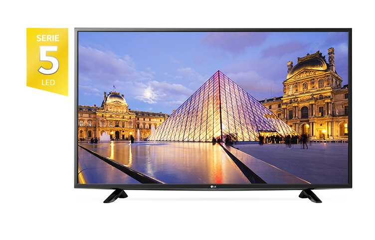 LG 43 pouces (108cm)| TV LED Full HD | 1 port USB | 1 entrée HDMI | Son Virtual Surround, LG 43LF5100