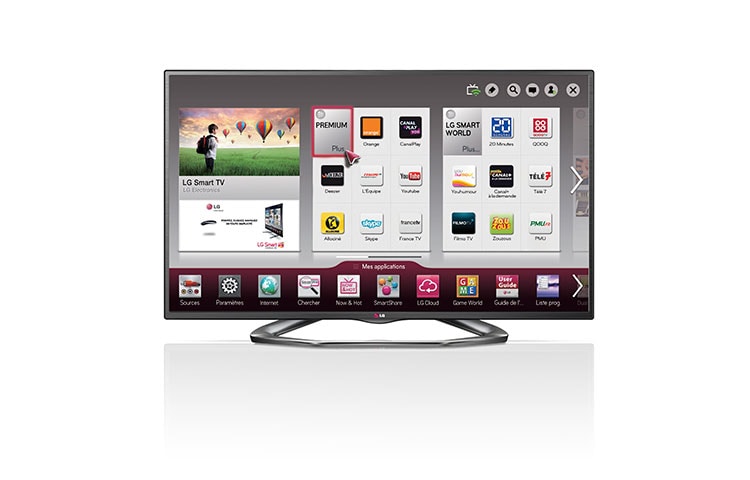 LG 47" (119cm) | TV Direct LED | Full HD | 3D | Smart TV | MCI 200 | WIFI, LG 47LA620S