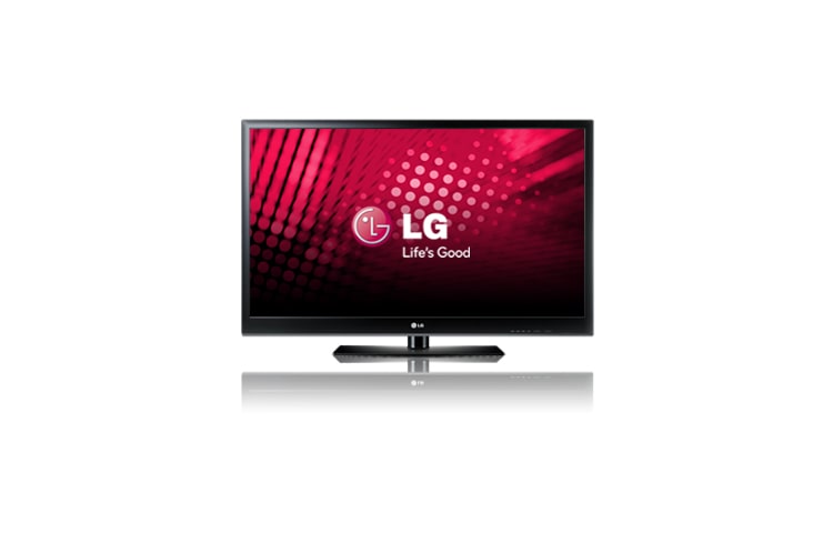 Vue avant de Téléviseur Plasma 152 cm (60 pouces) HD TV 1080p avec port USB 2.0 LG 60PK250