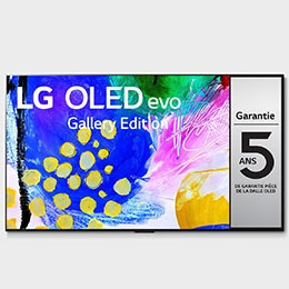 TV LG OLED evo G2 | Gallery Edition | 2022 | 55'' (139 cm) | UHD | Processeur α9 Gen5 AI