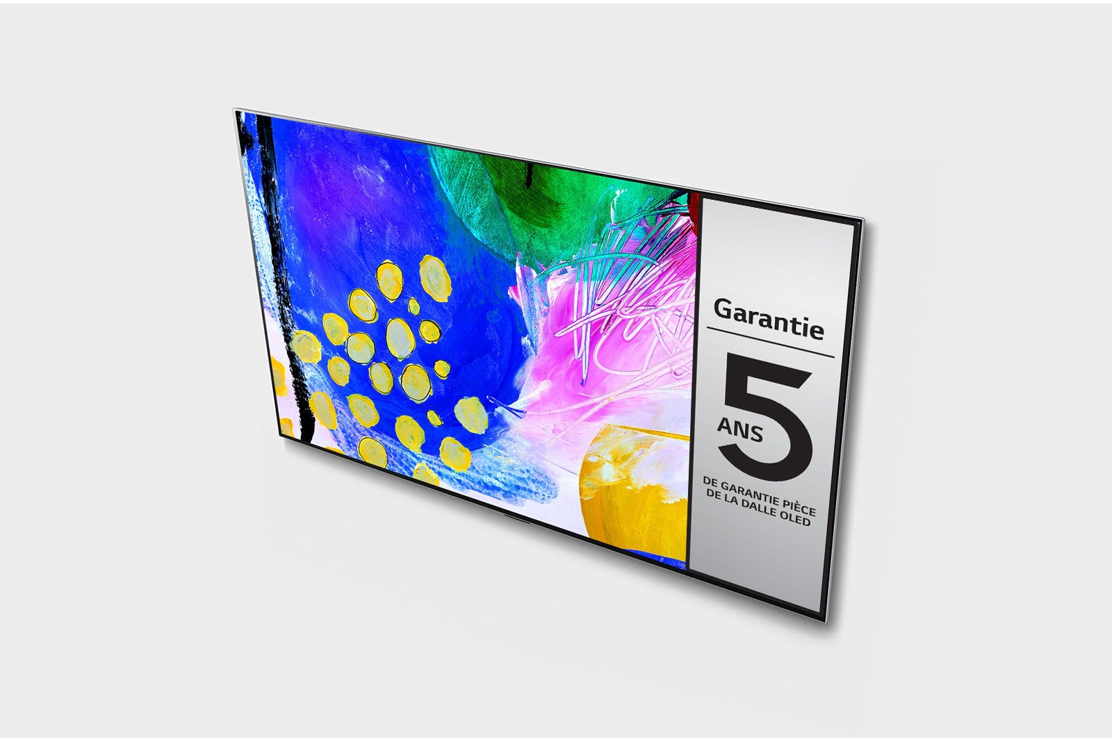 LG TV LG OLED evo G2 | Gallery Edition | 2022 | 55'' (139 cm) | UHD | Processeur α9 Gen5 AI, LG OLED55G26LA