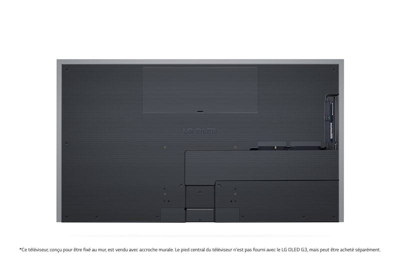 LG TV LG OLED evo G3 | 4K UHD | 2023 | 55" (139cm) | Processeur α9 AI Gen6, LG OLED55G36LA