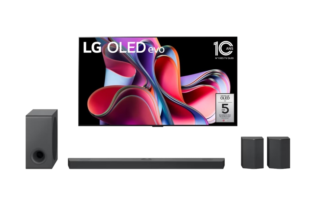 LG Pack | TV OLED55G36LA + Barre de son S95QR, LG OLED55G36LA.S95QR