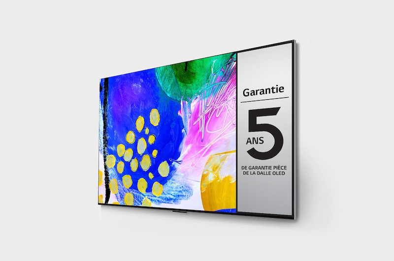 LG TV LG OLED evo G2 | Gallery Edition | 2022 | 65'' (164 cm) | UHD | Processeur α9 Gen5 AI, LG OLED65G26LA