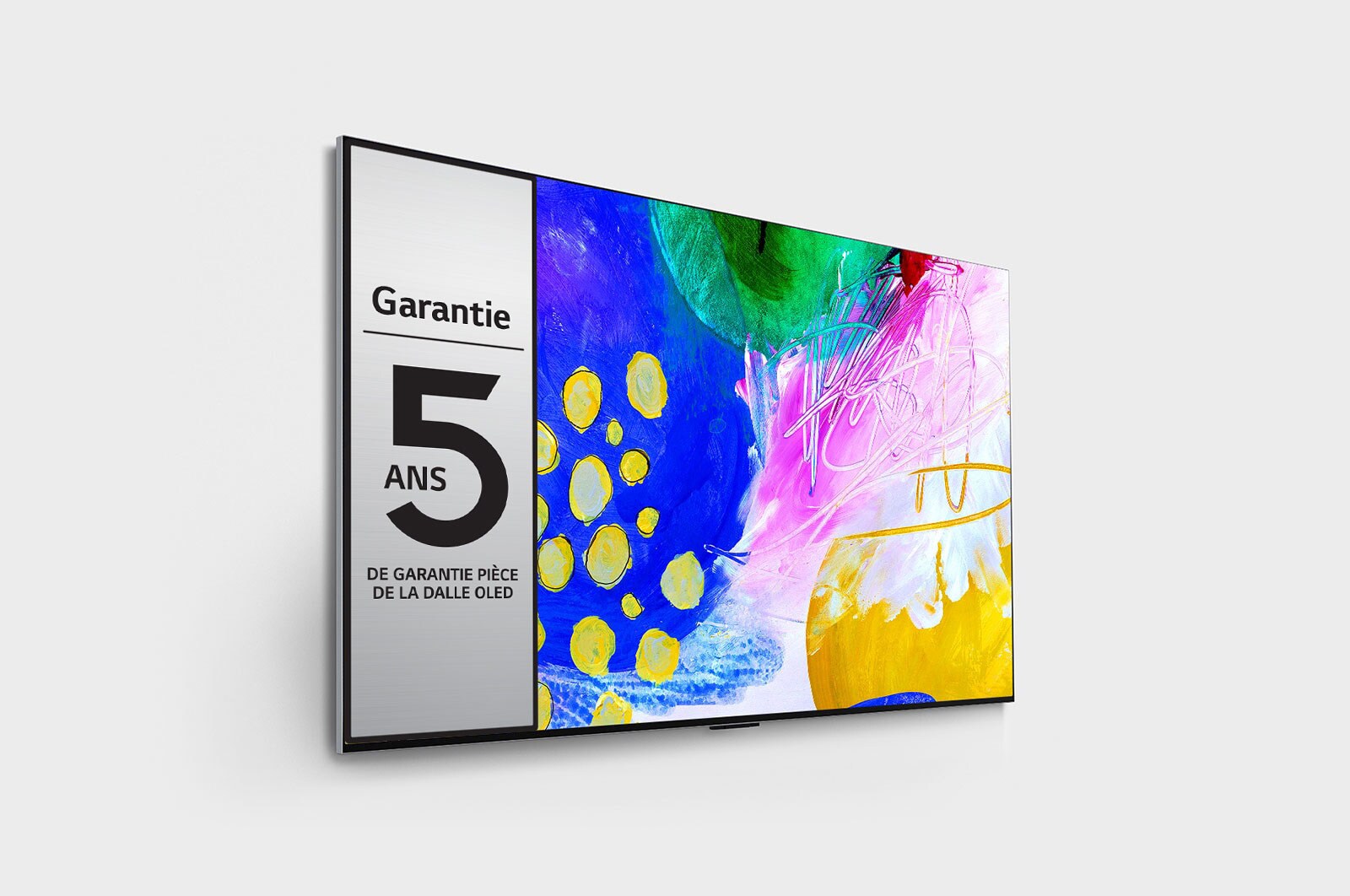 LG TV LG OLED evo G2 | Gallery Edition | 2022 | 83'' (210 cm) | UHD | Processeur α9 Gen5 AI, LG OLED83G26LA