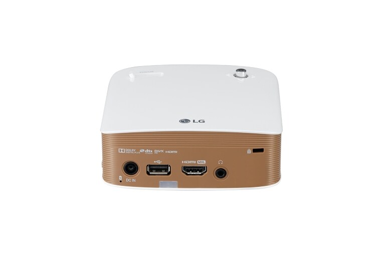 LG Vidéoprojecteur LED DLP | 130 Lumen | Bluetooth Audio | Miracast | Screen Share | HDMI, USB, LG PH150G