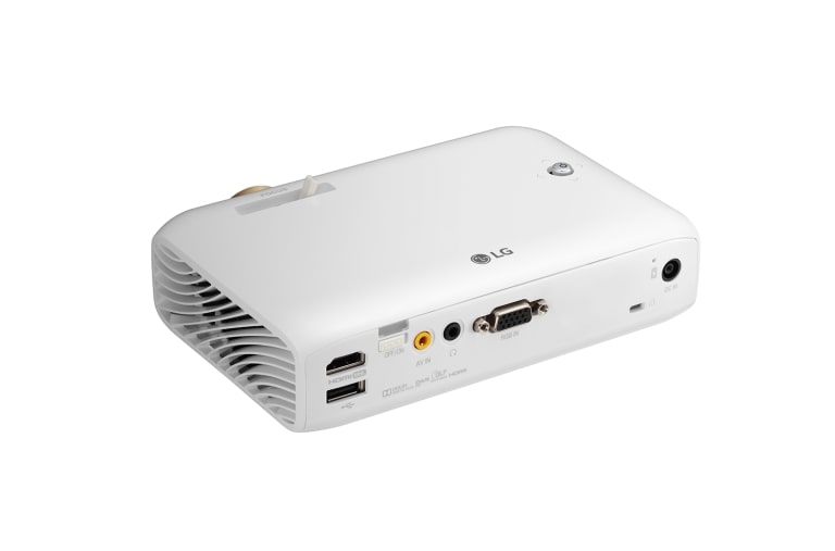 LG VIDEOPROJECTEUR LED DLP| 550 LUMEN | HD | VGA, HDMI | USB MULTIMEDIA | BLUETOOTH AUDIO | BATTERIE RECHARGEABLE | SCREEN SHARE | COMPATIBILITE 3D | Rgb led | 100,000: 1, LG PH550G