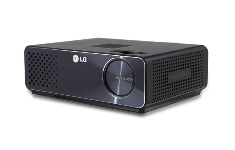 LG Video-Projecteur LED Ultra-compact, Resolution WXGA, 300 ANSI, Taux de Contraste 2000:1, HDMI, Fonction USB File Viewer, LG HW300G
