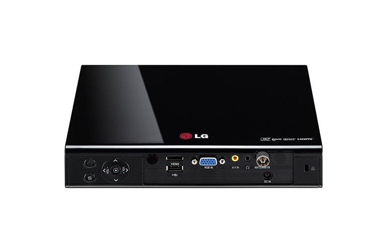LG Vidéoprojecteur LED | 1000 Lumens | WXGA | Tuner TNT intégré | VGA, HDMI | USB Multimedia | Screen SHARE, LG PA1000T