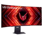 LG 45' (113 cm) | Moniteur gaming OLED 21/9ème | Résolution WQHD 3440x1440, LG 45GS95QE-B