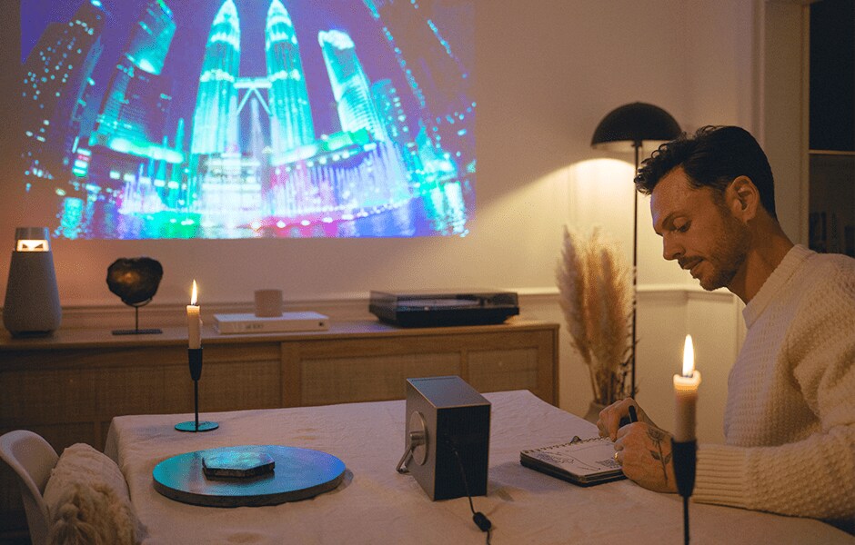 Travailler avec CineBeam Q