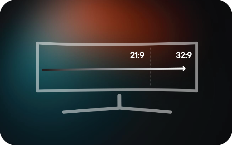 Man with headphones is focused on playing a video game on his 4k pc monitor, immersed in the gaming experience.