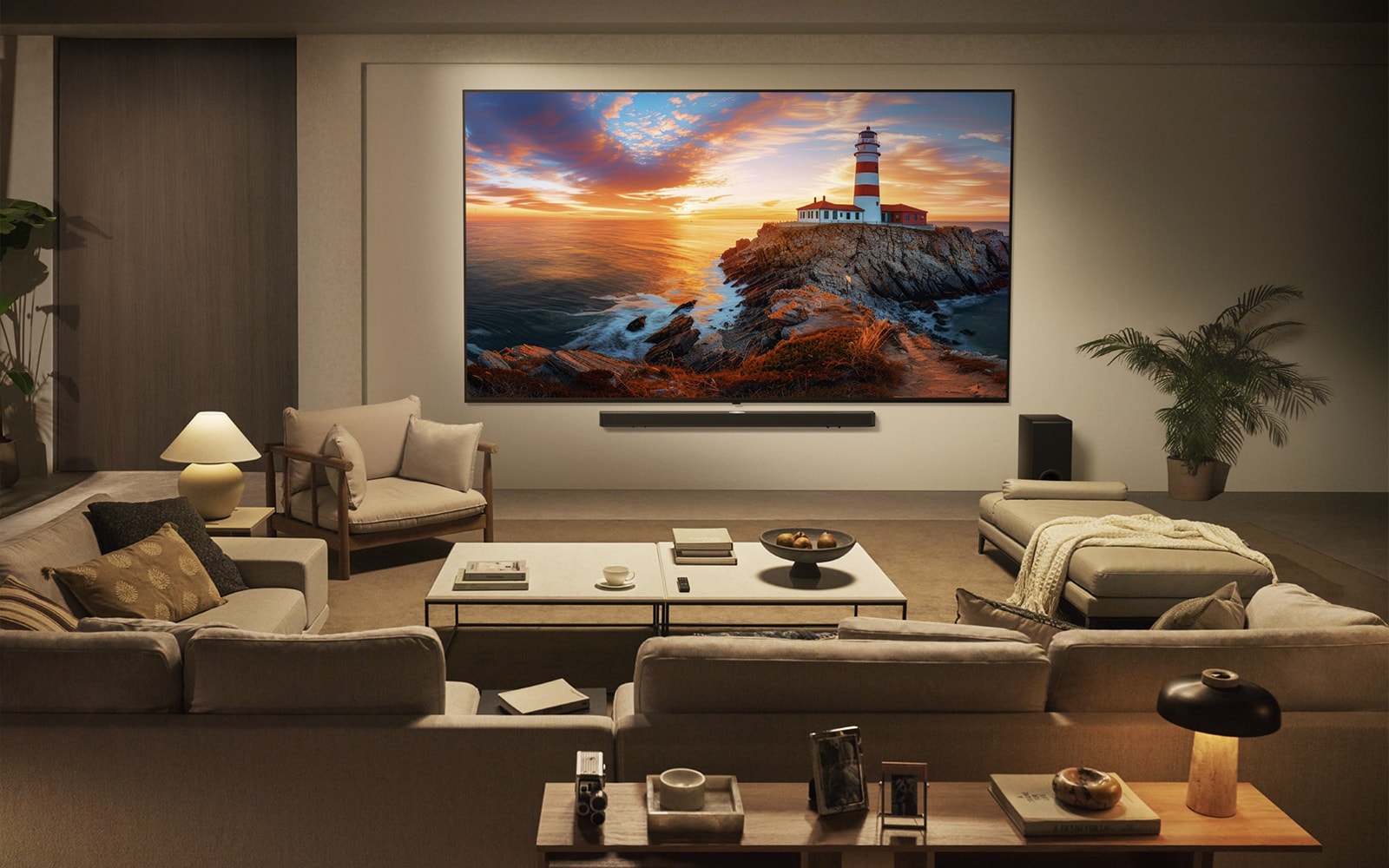 LG ultra groß tv