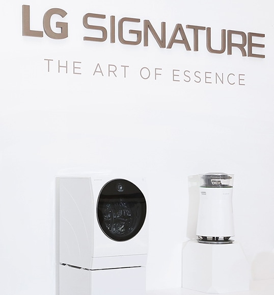 products of lg signature at lanching event in mexico