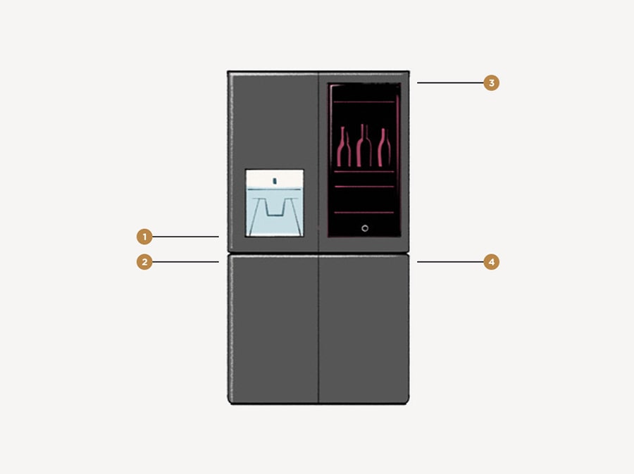 Illust image of LG SIGNATURE Refrigerator