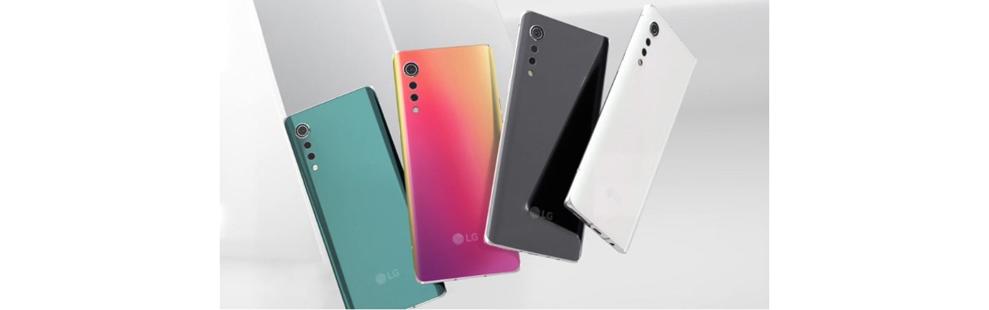 The four expressive colors of LG VELVET