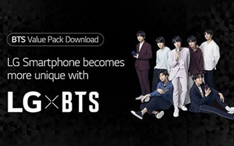 Exclusive Bts Content Available Only on LG Smartphones