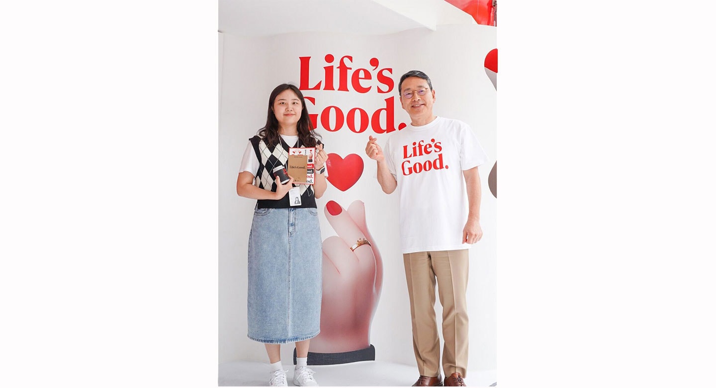 First ‘Life’s Good’ Event Brings Smile to Employees